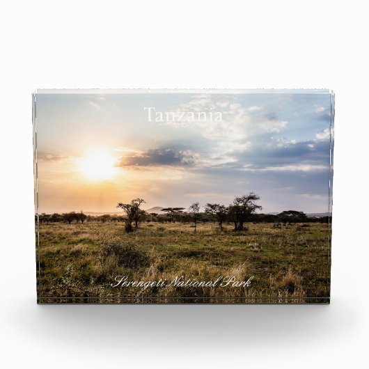 Tansania Fotoblock (Vorderseite)
