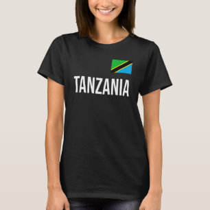 Tansania Frauen Männer Kinder Tansania Flagge Souv T-Shirt