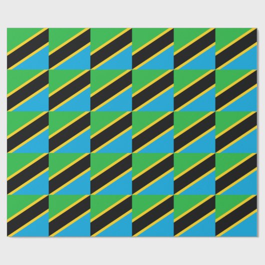 Tansania Geschenkpapier (Flach)