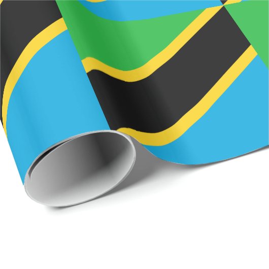 Tansania Geschenkpapier (Rolleneckpunkt)