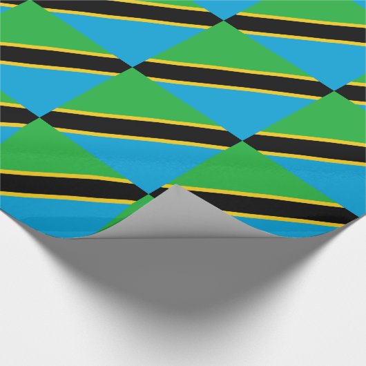 Tansania Geschenkpapier (Ecke)