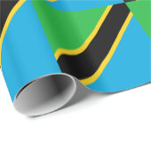 Tansania Geschenkpapier (Rolleneckpunkt)