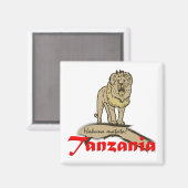 Tansania Goodies Magnet (Vorderseite/Rückseite)
