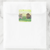 Tansania Lions Safari auf Display Stickers (Tasche)
