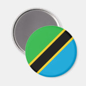Tansania Magnet (Vorderseite/Rückseite)