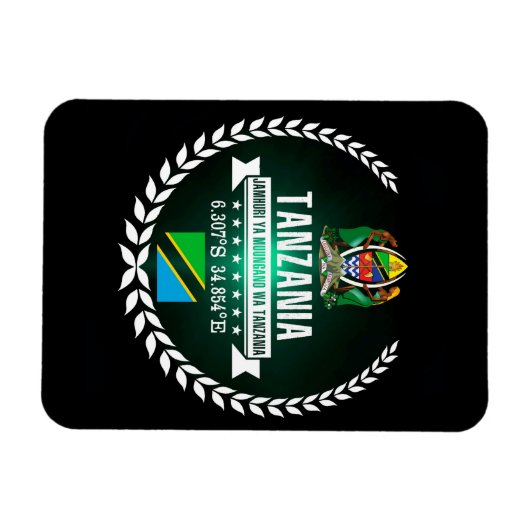 Tansania Magnet (Horizontal)