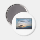 Tansania Magnet (Vorderseite/Rückseite)