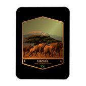 Tansania Magnet (Vertikal)