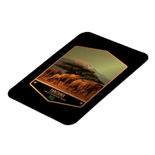 Tansania Magnet (Linke Seite)