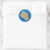 Tansania Map Sticker (Tasche)