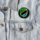 Tansania Metallic Emblem Button (Beispiel)