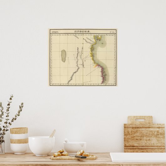 Tansania, Mosambik 43 Poster (Küche)