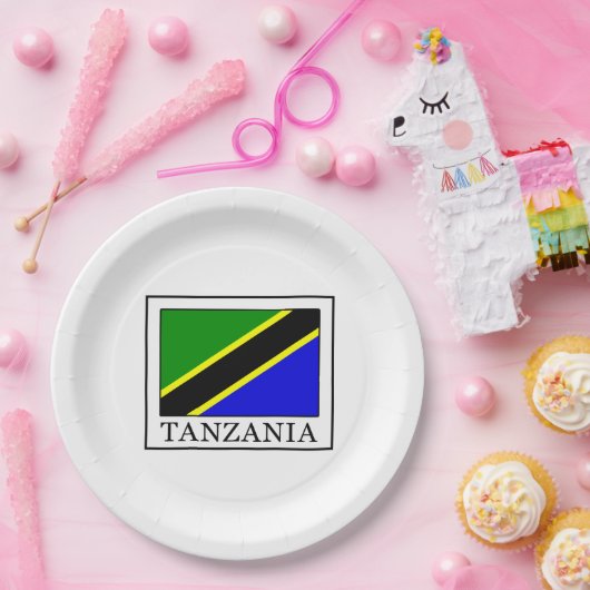 Tansania Pappteller (Party)