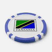 Tansania Pokerchips (Einzeln)