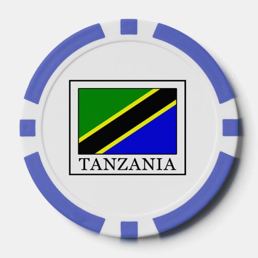 Tansania Pokerchips (Vorderseite)