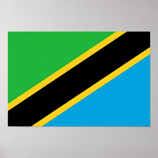 Tansania Poster (Vorne)