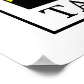 Tansania Poster (Ecke)