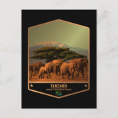 Tansania Postkarte (Vorderseite)