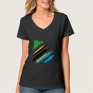 Tansania Pride Heritage Vintage Tansania Flagge Ta T-Shirt