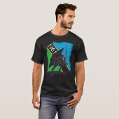 Tansania Pride Kili Mountain Flag Hoisting T-Shirt (Vorne ganz)