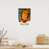Tansania Reiseplakat Poster (Küche)