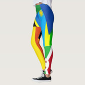 Tansania Ruanda Burundi Südsudan Uganda Kenia Leggings (Links)