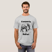 Tansania-Safari-Elefant-T-Shirt T-Shirt (Vorne ganz)