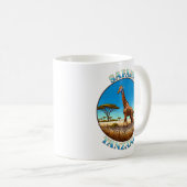 Tansania Safari Kaffeetasse (VorderseiteRechts)
