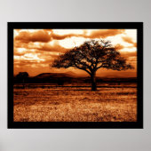 Tansania Safari Poster (Vorne)