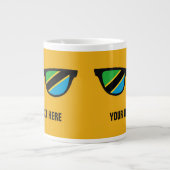 Tansania Shades benutzerdefinierte Tasse (Vorderseite)
