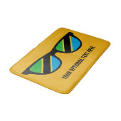 Tansania Shades Custom Bad Matts Badematte (Schrägansicht)