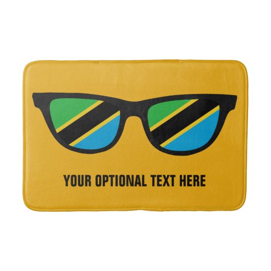 Tansania Shades Custom Bad Matts Badematte (Vorderseite)