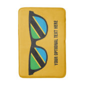 Tansania Shades Custom Bad Matts Badematte (Vorderseite Vertikal)