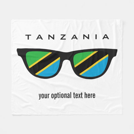 Tansania Shades Vliesdecke Fleecedecke (Vorderseite (Horizontal))