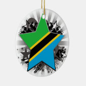 Tansania-Stern Keramikornament (Rechts)