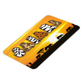 Tansania Sunset Safari Magnet (Linke Seite)