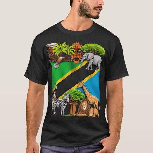 Tansania T-Shirt (Vorderseite)