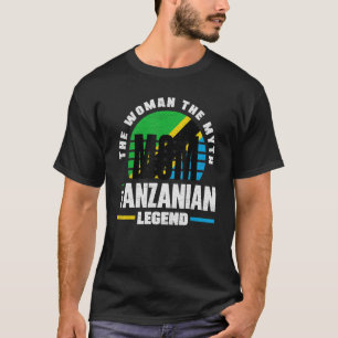 Tansania Tansania Flaggenmutter T-Shirt