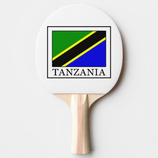 Tansania Tischtennis Schläger (Vorderseite)