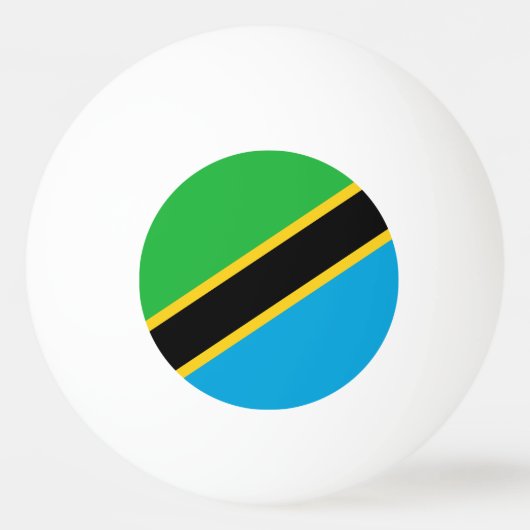Tansania Tischtennisball (Vorderseite)