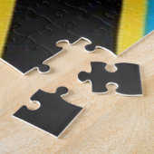 Tansania - Waving Flag - Puzzle (Seite)