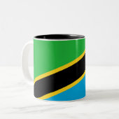 Tansania Zweifarbige Tasse (Vorderseite Links)