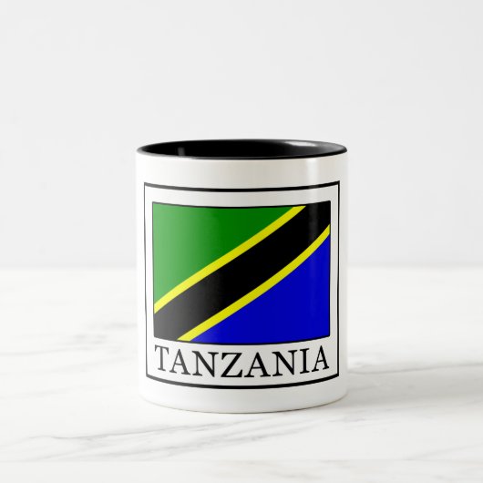 Tansania Zweifarbige Tasse (Mittel)