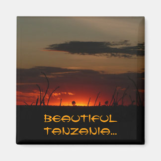 Tansanian Sunset Magnet