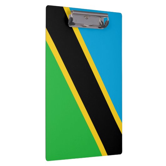 tansanische Flagge Klemmbrett (Rechts)
