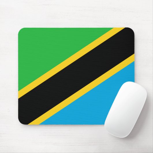 tansanische Flagge Mousepad (Mit Mouse)