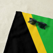 tansanische Flagge Strandtuch (Beispiel)