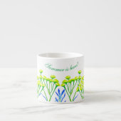 Tansy auf einer Espresso-Tasse Espressotasse (Vorderseite)