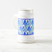 Tansy (L) auf einem Stein Bierglas (Vorderseite Links)