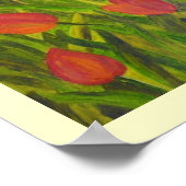 Tantalisation Tulips ! Poster (Ecke)
